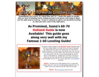 Joana's Horde Leveling Guide screenshot